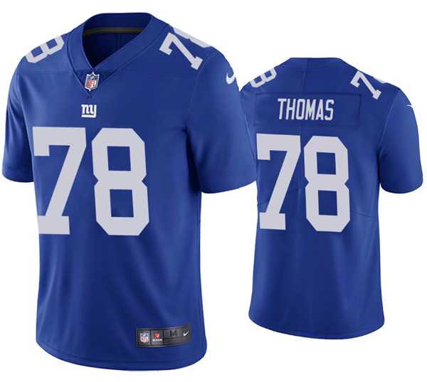 Nike Men & Women & Youth New York Giants #78 Andrew Thomas 2020 Blue Vapor Untouchable Limited Stitched Jersey,We sell and wholesale Nike Men & Women & Youth New York Giants #78 Andrew Thomas 2020 Blue Vapor Untouchable Limited Stitched Jersey on line form chian!